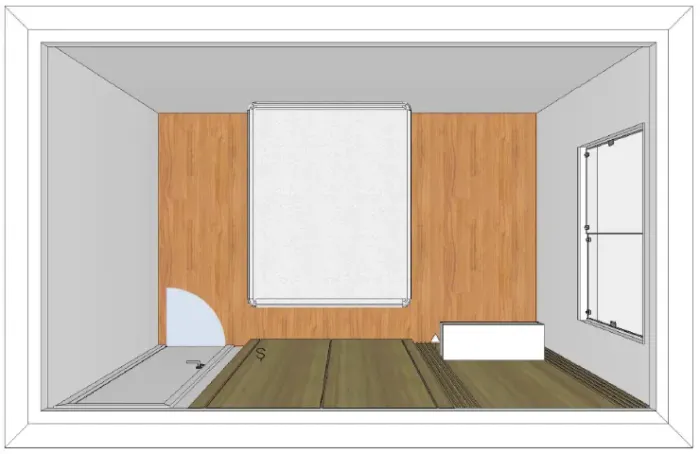 Painel de TV Planejado para Quarto de Casal - Sofisticação e Elegância