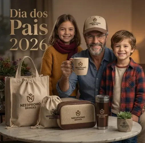 Dia dos Pais 2026 2027 Guia e Catálogo de Brindes Direto da Fábrica 35 Anos NeedPromo