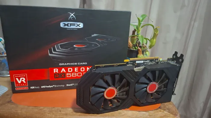 Rx 580 8gb Xfx Original COM CAIXA