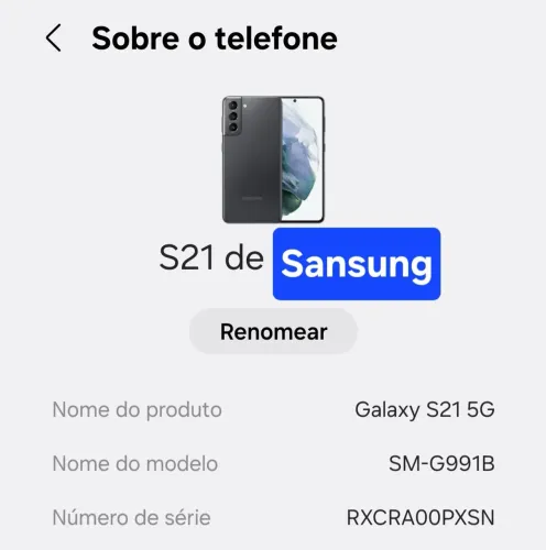 Cel sansung S21- 128g