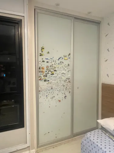 Portas de vidro para armários