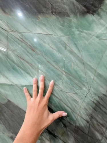 Piso de granito Emerald Green