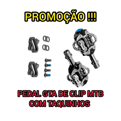 PEDAL GTA DE CLIP PARA MTB (NOVO)