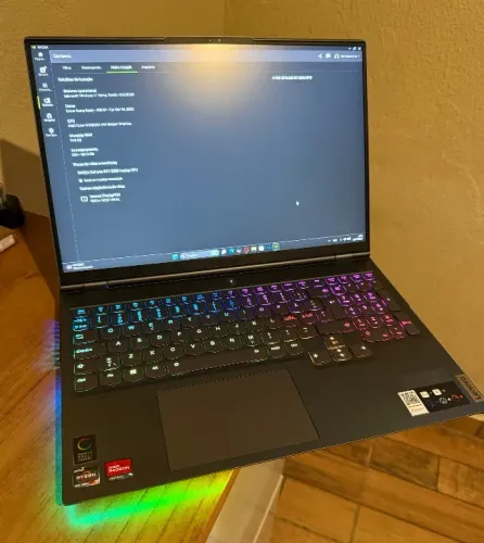 Lenovo Legion 7 Pro - RTX 3080 16gb, 32gb de ram e AMD Ryzen 9 5900H