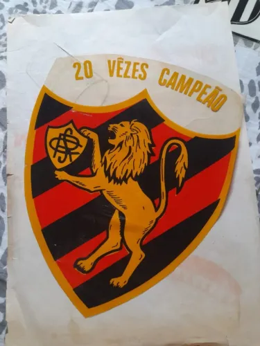Decalque dos Sport Club Recife - anos 70 (20 vezes campeão - 1975)