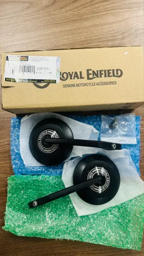 Retrovisores ponta de guidão original Royal Enfield (novo)