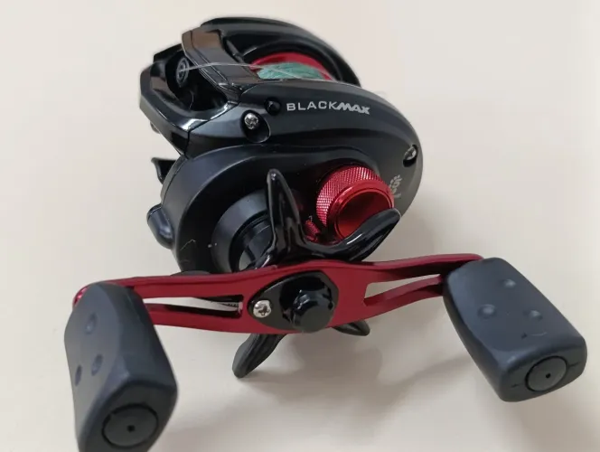 CARRETILHA ABU GARCIA BLACK MAX BMAX3 ESQUERDA