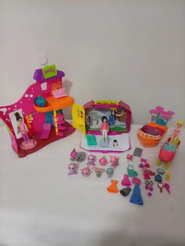 Grande Lote de Polly Pocket 
