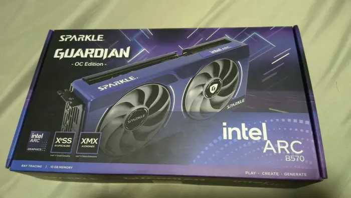 Placa de vídeo Intel Arc B570