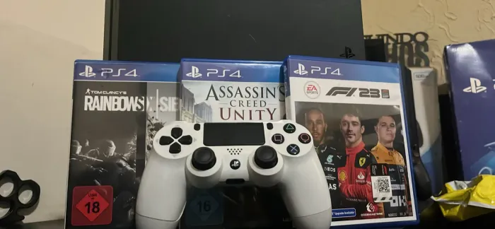 Ps4 na versão 12.52 + Jogos + Controle