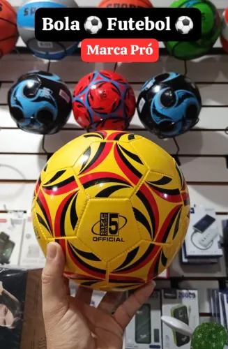 Bola Futebol Pró Resistente Alta Qualidade para Treino e Jogos