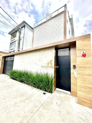 Locação Villagio triplex com 2 suítes e churrasqueira