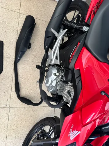 Escapamento Honda CG 160 Titan Fan Start 2025 2026