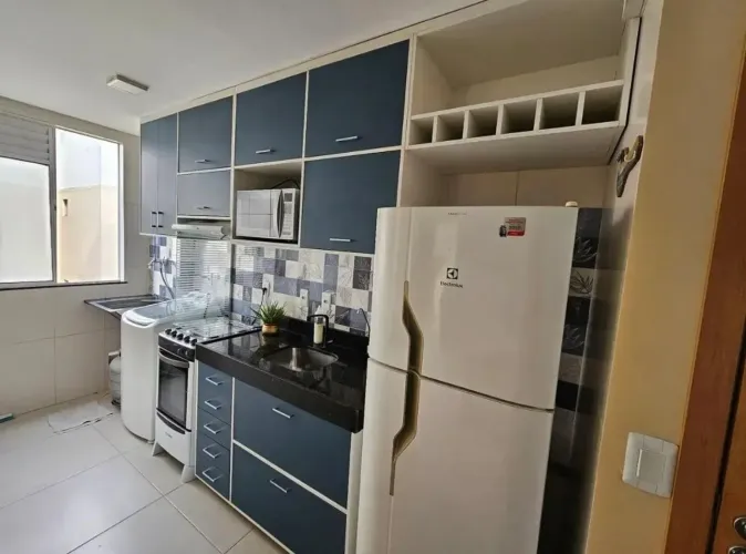 ALUGA-SE APTO SEMI MOBILIADO NO IDEAL SAMAMBAIA! 2 QUARTOS, GARAGEM E LAZER COMPLETO. AGEN