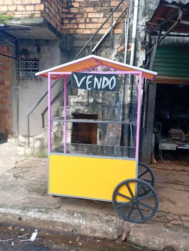 Carro de lanches e café
