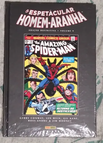 Edição Definitiva Homem-Aranha 9 lacrada