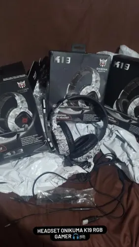 Headset K19 RGB onikuma 