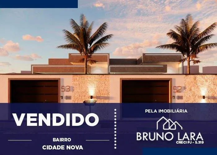 Casa à venda no bairro Cidade Nova - Igarapé/MG.