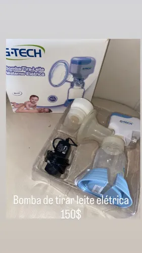 Bomba de tirar leite elétrica