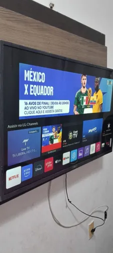 Vendo essa tv da marca LG de 43 polegadas SMART pega Bluetooth