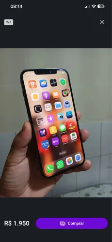 Troco iPhone 12 Pro Max 512 gb