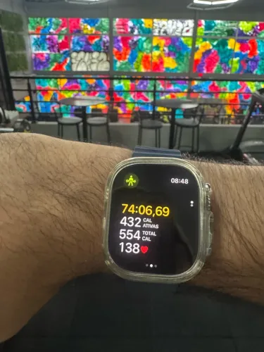 Apple Watch Ultra 2 (Sempre usado com Case e película)