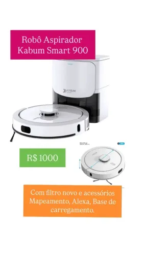 Robô Aspirador Kabum Smart