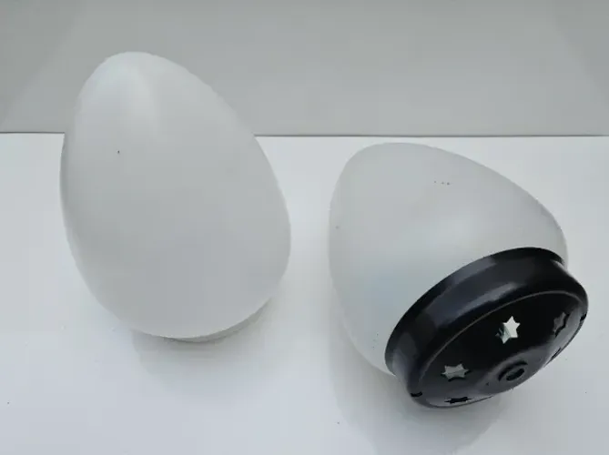 Globo Pera para Ventilador 