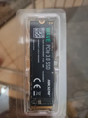SSD NVMe M.2 Hiksemi Wave 512GB PCIe 3.0 - Novo