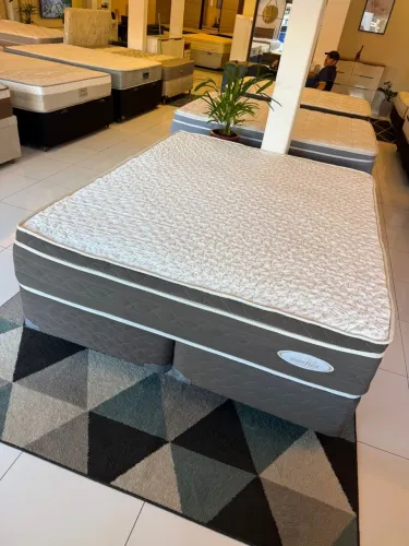 Cama box Queen SEMINOVA TOP MAXFLEX - Entregamos!