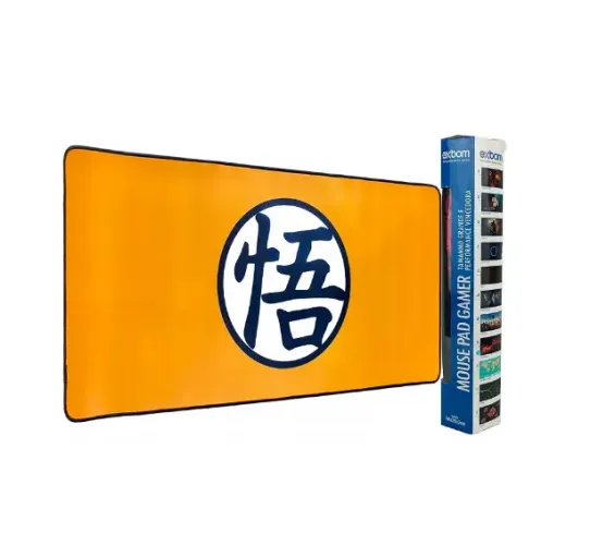 Mouse Pad Gamer 70x35 cm Dragon Ball Goku Exbom