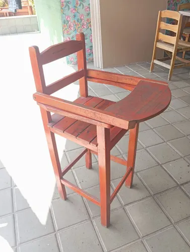 Cadeira alimentação restaurante