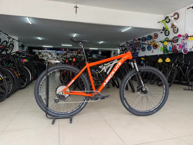 BICICLETA ARO 29 ABSOLUTE 12v C/ 3 MESES DE GARANTIA E NOTA FISCAL EM SEU NOME