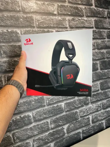 ? HEADSET REDRAGON MIRA SEM FIO COM CANCELAMENTO DE RUIDO ?