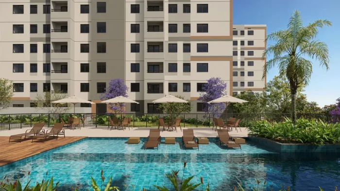 Apartamento com piscina privativa e vista panoramica a venda em Pirituba SP REF: