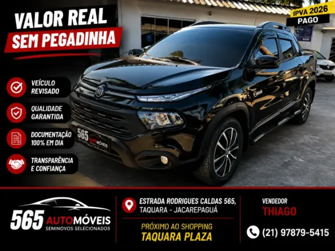 Fiat Toro Ultra 2.0 16V 4X4 Diesel AUT 2020