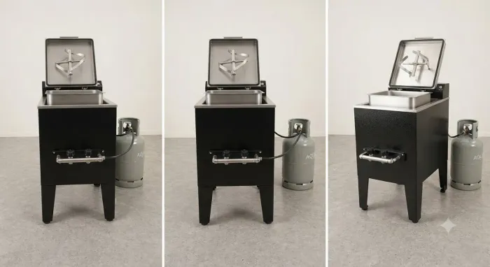 Máquina de fritar batatas Bonsucesso
