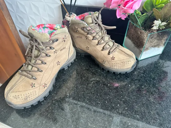 Bota feminina macboot 35 couro 