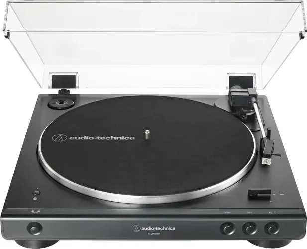 Toca-Discos Audio-Technica com Bluetooth- AT-LP60XBT-BK, Preto (LACRADO)