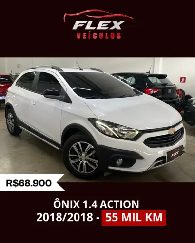 Chevrolet Onix Activ 1.4 8V Flex Mec. 4P 2018