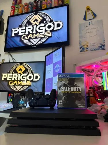 Ps4 Pro 4k - Aceito Cartão