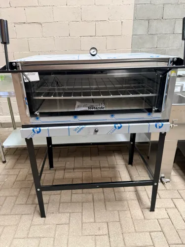 FL-800 FORNO DE LASTRO A GAS 80X60CM - TOSTANDO