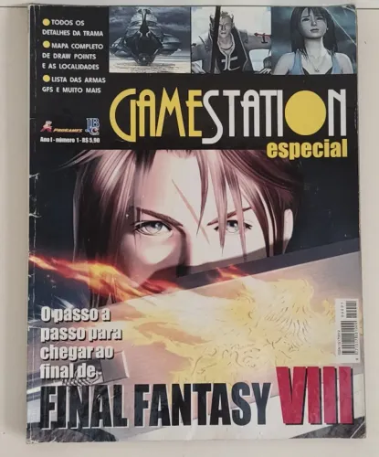 Revista Especial Rara Final Fantasy Viii