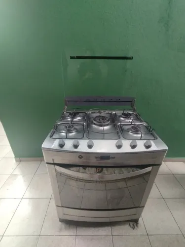 Fogão elétrico Brastemp cinco bocas