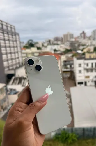 iPhone 13 branco, única dona.