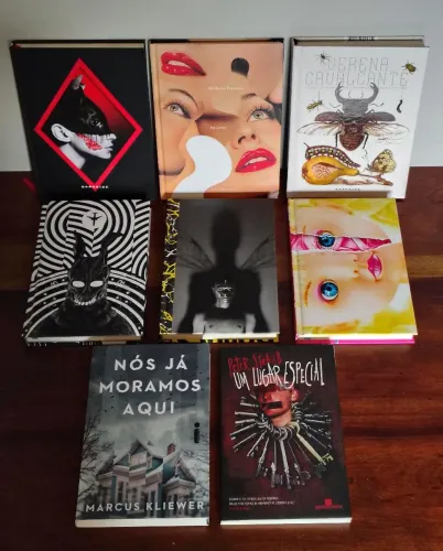 Coleção c/ 8 Livros Suspense/ Terror (Excelente Estado)