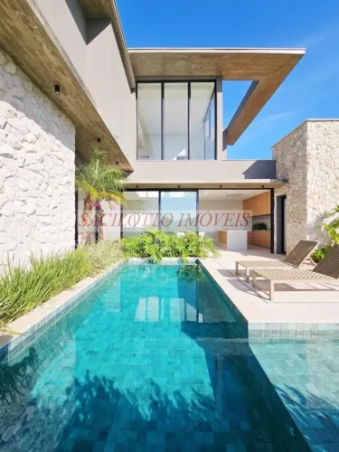 Casa em Condomínio para Venda em Indaiatuba, Parque Villa dos Pinheiros, 5 dormitórios, 5