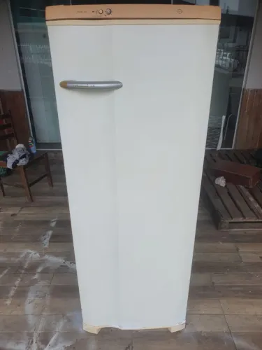 Vendo geladeira electrolux de gelo seco usada funcionando perfeitamente entrego 