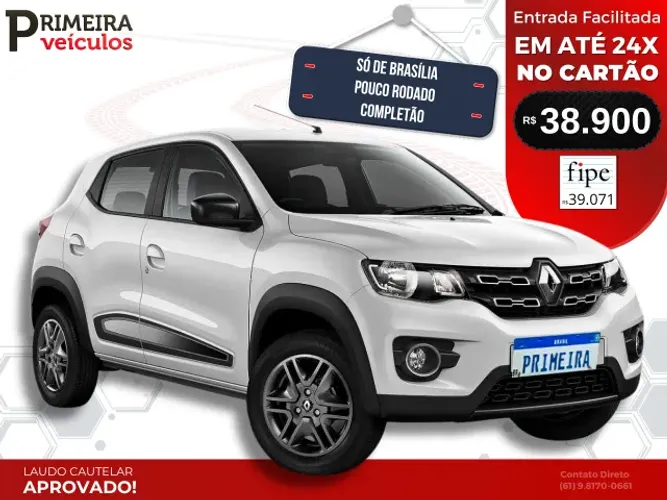 Renault Kwid Intense 1.0 Flex 12V 5P Mec. 2019