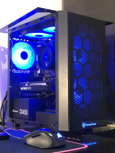 PC AMD Ryzen 5 2600 - 16GB DDR4 - SSD 256GB - GTX 1650 4GB